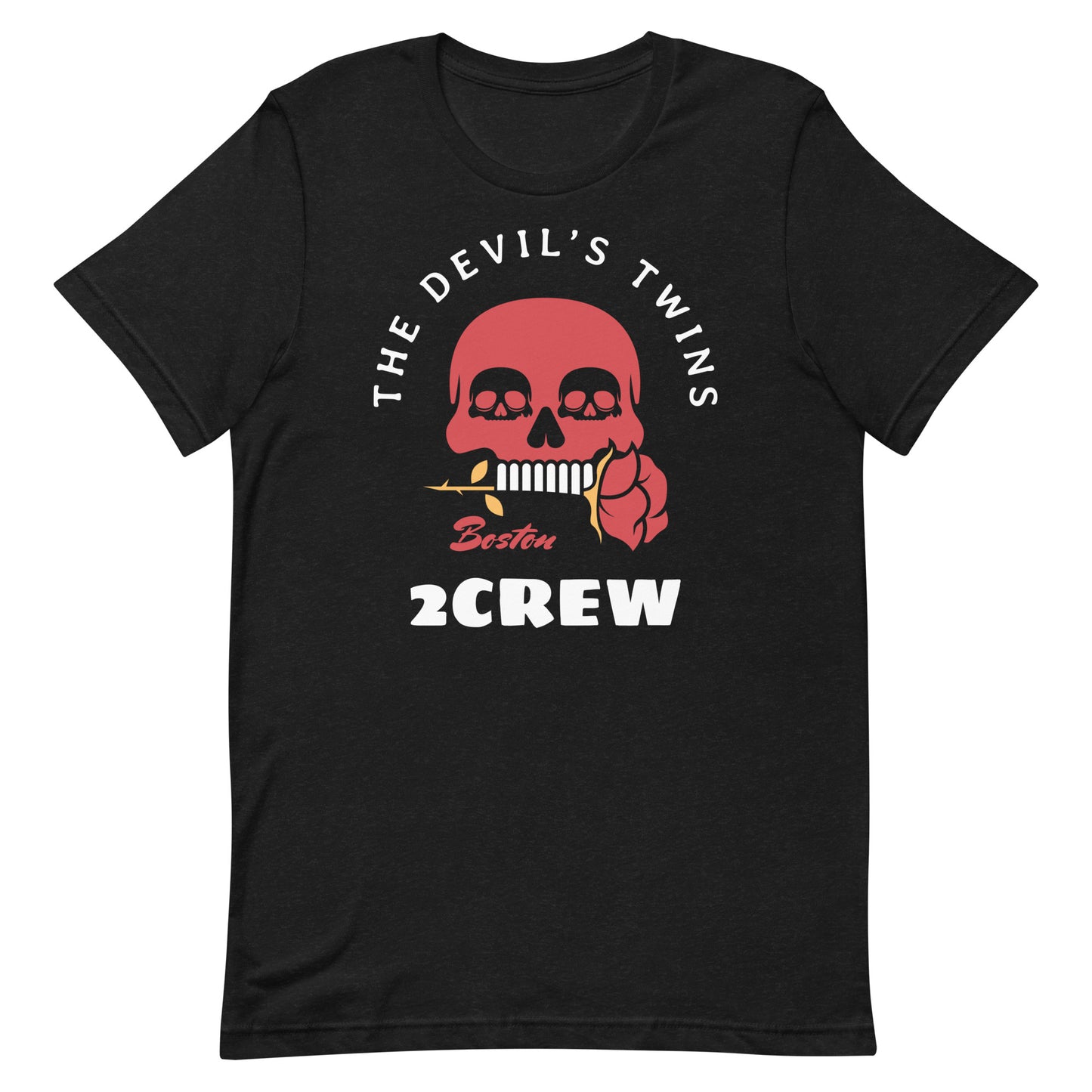 2CREW Rose & Skull Unisex t-shirt